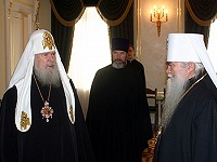 Святейший Патриарх Алексий встретился с делегацией Луганской области Украины