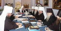 Cостоялось очередное заседание Священного Синода Русской Православной Церкви