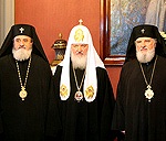 Святейший Патриарх Кирилл принял делегацию Румынской Православной Церкви