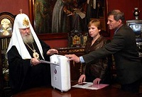 Святейший Патриарх проголосовал на выборах депутатов Мосгордумы