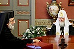Состоялась встреча Святейшего Патриарха Кирилла с делегацией Кипрской Православной Церкви