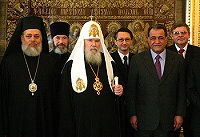 Состоялась встреча Святейшего Патриарха Алексия с делегацией Парламента Ливана