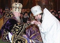 Слово Святейшего Патриарха Московского и всея Руси Алексия II при вручении архиерейского жезла епископу Бельцкому и Фэлештскому Маркеллу