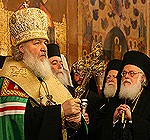 Слово Святейшего Патриарха Кирилла после богослужения в Успенском соборе Кремля