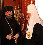 Святейший Патриарх Московский и всея Руси Кирилл принял делегацию Грузинской Православной Церкви