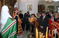 Слово Святейшего Патриарха Московского и всея Руси Алексия в храме св. Екатерины
