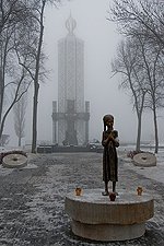 Слово Святейшего Патриарха Кирилла после возложения цветов к мемориалу жертвам массового голода