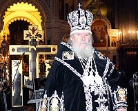 Святейший Патриарх совершил утреню с чтением 12-ти Евангелий Страстей Христовых