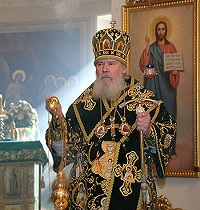 Святейший Патриарх совершил Литургию Преждеосвященных Даров и молебен св. блгв. кн. Даниилу Московскому в Троицком соборе Свято-Данилова монастыря