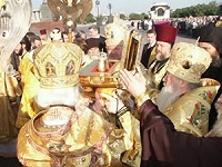 В Москву принесены мощи святого апостола Андрея Первозванного