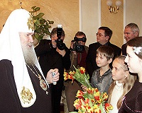 Обращение Святейшего Патриарха Московского и всея Руси Алексия к юным гостям Патриаршей елки в Кремлевском дворце