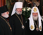 Святейший Патриарх Кирилл встретился с Блаженнейшим Митрополитом Чешских земель и Словакии Христофором