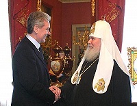 Состоялась встреча Святейшего Патриарха с руководителем Администрации Президента РФ С.Собяниным