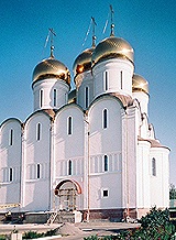 Святейший Патриарх освятил Успенский собор Свято-Никольского Васильевского монастыря - копию Успенского собора Московского Кремля