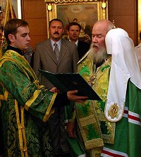 Святейший Патриарх совершил молебен в храме Клинической больницы №1 при Медицинском центре Управления Делами Президента Российской Федерации по случаю 50-летия больницы