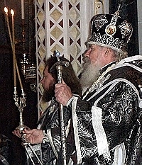 Святейший Патриарх Алексий совершил первую в этом году Литургию Преждеосвященных Даров