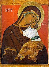 К 1150-летию Новгорода впервые будет представлена после реставрации икона Богородицы &laquo;Умиление&raquo; XV века