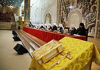 Святейший Патриарх Алексий: Русская Православная Церковь готова терпеливо, в духе христианской любви разрешать возникающие в межцерковных отношениях проблемы