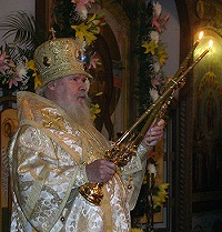 Предстоятель совершил Божественную литургию и молебен в храме святых бессребреников Космы и Дамиана в Шубине