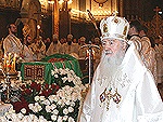 Слово митрополита Крутицкого и Коломенского Ювеналия после Божественной литургии в Храме Христа Спасителя