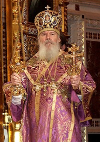 В Прощеное воскресенье Святейший Патриарх Алексий совершил Божественную литургию в Храме Христа Спасителя