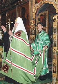 В праздник преподобного Сергия Радонежского Святейший Патриарх возглавил торжества в Троице-Сергиевой Лавре