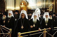 Слово Святейшего Патриарха Алексия после Божественной литургии, предваряющей начало работы Архиерейского Собора