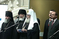 Предстоятель Русской Церкви возглавил открытие выставки-форума «Православная Русь»