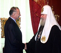 Святейший Патриарх Московский и всея Руси Алексий II встретился с генеральным секретарем Организации «Исламская конференция» Э. Ихсаноглу