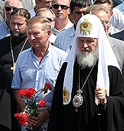 Слово Предстоятеля Русской Церкви на церемонии возложения венка к Мемориалу героической обороны Севастополя в годы Великой Отечественной войны
