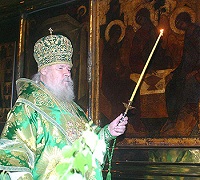 Слово Святейшего Патриарха Алексия после всенощной в канун Дня Святой Троицы