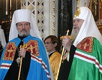 После богослужения в Храме Христа Спасителя Предстоятели Русской Православной Церкви и Православной Церкви Чешских земель и Словакии обменялись приветственными речами