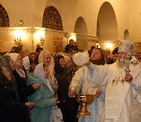 Слово Святейшего Патриарха после совершения чина Великого освящения воды