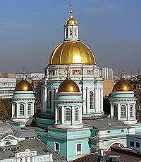 В день памяти святителя Алексия, митрополита Московского, Святейший Патриарх Кирилл совершил Литургию в Богоявленском кафедральном соборе