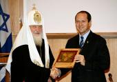 Предстоятель Русской Православной Церкви встретился с градоначальником Иерусалима Н. Баркатом