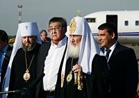 Святейший Патриарх Кирилл прибыл в Новокузнецк