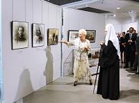 Святейший Патриарх Кирилл принял участие в открытии Культурно-выставочного центра имени Тенишевых в Смоленске