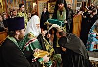 Святейший Патриарх Кирилл возглавил наречение архимандрита Серапиона (Колосницина) во епископа Кокшетауского и Акмолинского