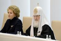 Выступление Святейшего Патриарха Кирилла на Рождественских парламентских встречах в Совете Федерации РФ