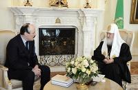 Святейший Патриарх Кирилл встретился с главой Республики Дагестан Р.Г. Абдулатиповым