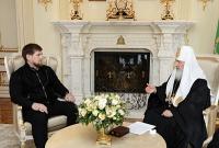 Состоялась встреча Святейшего Патриарха Кирилла с главой Чеченской Республики Р.А. Кадыровым