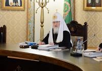 Святейший Патриарх Кирилл: Мы молимся о возобновлении процесса консолидации украинского общества