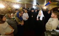 Святейший Патриарх Кирилл встретился с представителями фонда социального служения «Спас»
