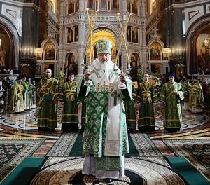 В праздник Входа Господня в Иерусалим Предстоятель Русской Церкви совершил Литургию в Храме Христа Спасителя и возглавил хиротонию архимандрита Игнатия (Бузина) во епископа Армавирского и Лабинского