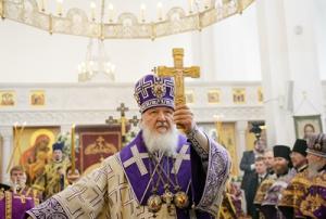 Предстоятель Русской Церкви освятил храм Всемилостивого Спаса в Митино г. Москвы и возглавил хиротонию архимандрита Иоанна (Сичевского) во епископа Елгавского, викария Рижской епархии