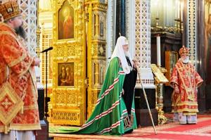 Патриаршая проповедь в день памяти святителя Николая Чудотворца после Литургии в Храме Христа Спасителя