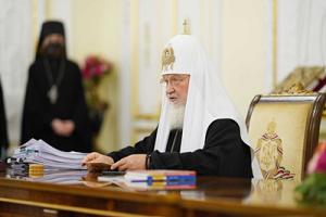 Завершился первый день работы Священного Синода Русской Православной Церкви