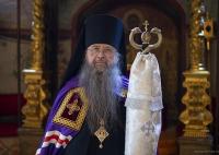 Патриаршее поздравление епископу Солнечногорскому Алексию с 30-летием наместнических трудов в Даниловом монастыре г. Москвы