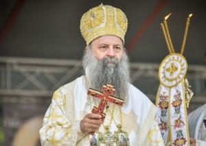 Поздравление Святейшего Патриарха Кирилла Предстоятелю Сербской Православной Церкви с днем крестной славы