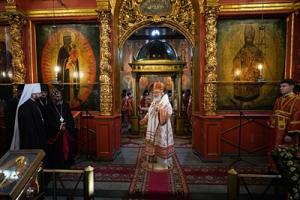Патриаршая проповедь в день Радоницы после Литургии в Архангельском соборе Московского Кремля